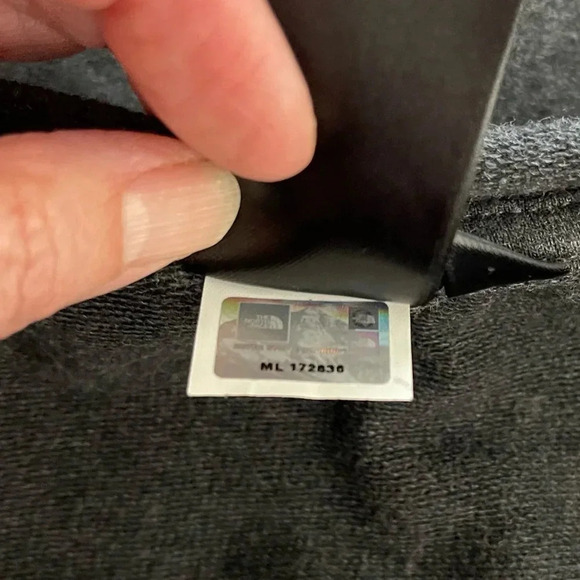 The North Face Asymmetrical Hooded Cinched back Sweater jacket yoga comfy - Picture 10 of 11